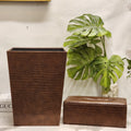 Crocodile Leather Desk Accessory Set