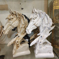 Abstract Driftwood Horse Head Sculptures