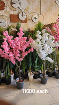 artificial cherry blossom trees