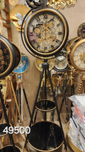 Large Size Tripod Gear Floor Clock