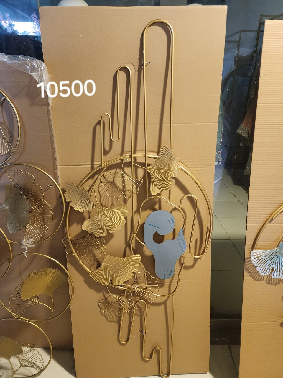 Ginkgo Leaf Metal Wall Art