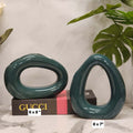 Nordic Abstract Donut Ceramic Vases
