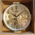 ATCO Gold Gear Wall Clock