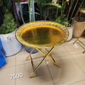 Folding Metal Butler Table