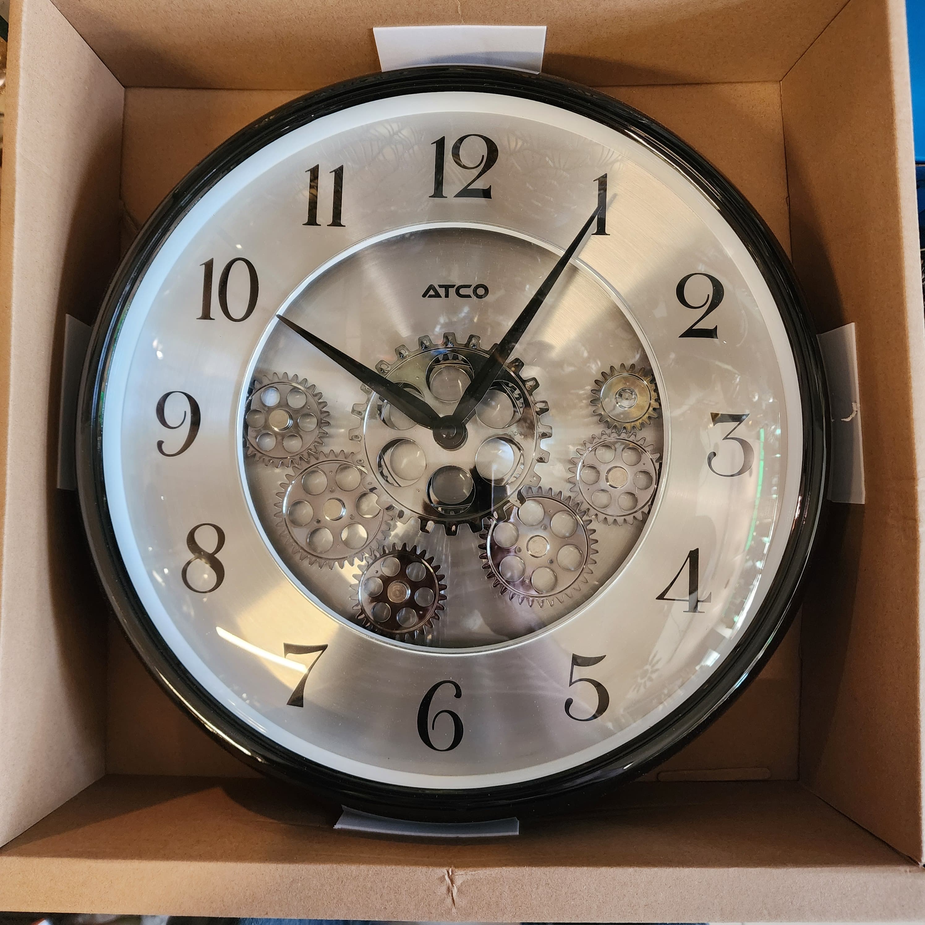 ATCO Moving Gear Wall Clock