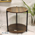 2-Tier Round Side Table
