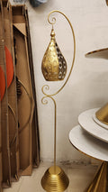 Moroccan-Style Hanging Lantern Floor Stand