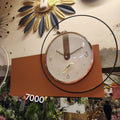 Mid-Century Modern Geometric Wall Clock
