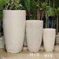 Tall tapered planters