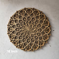 Layered Wooden Mandala Wall Art