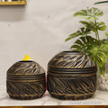 decorative vases or urn-style pots