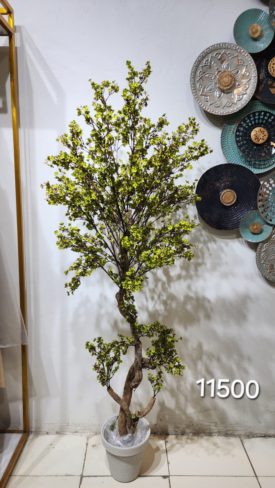 artificial Lime Green Cherry Blossom