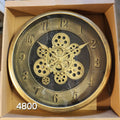 Moving Gears Wall Clock