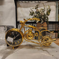 Vintage Motorcycle Table Clock