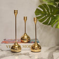 Teardrop Base Taper Candle Holders