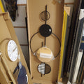 Modern Geometric Abstract Wall Clock