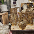 Gold Filigree Open-Work Vases