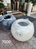 spherical planters