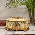 ornate Baroque-style tissue box cover